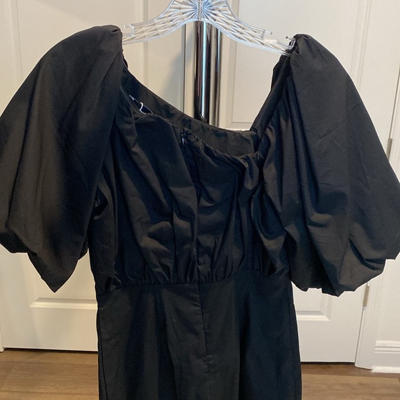 Black Petal & Pup Dress - Picture 6 of 7